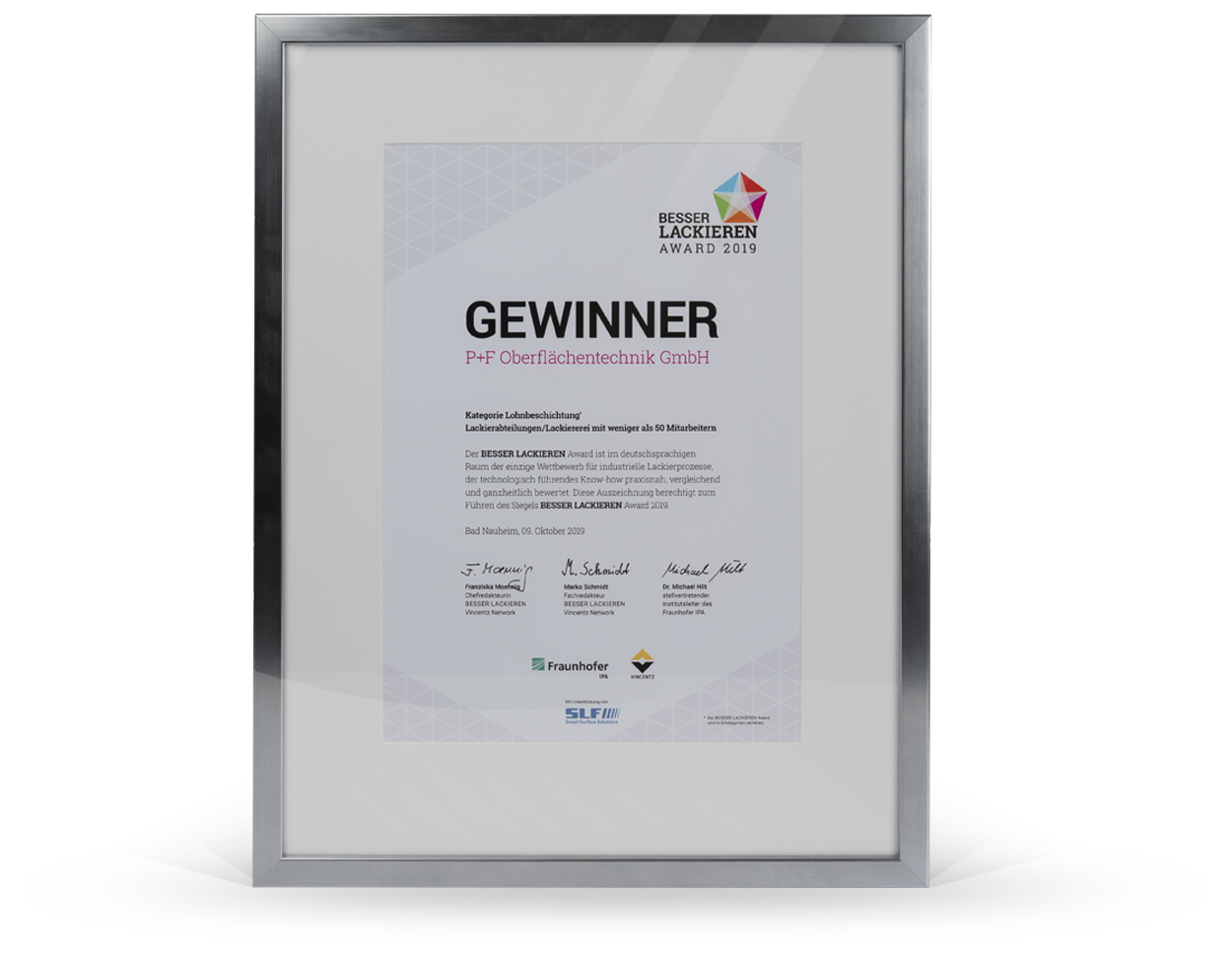 Besser Lackieren Award 2019